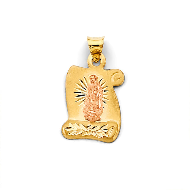 Scroll-Frame Guadalupe Stamp — Small