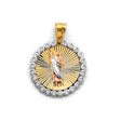 14K Tricolor Gold St. Jude Thaddeus Medal