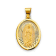 14K Yellow Gold Religious Pendant