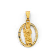 14K Yellow Gold St. Jude Thaddeus Pendant