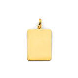 Plain Rectangle Engravable — Small