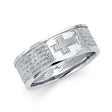 14K White Gold Lord’s Prayer Ring