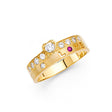 14K Yellow Gold LOVE Ring