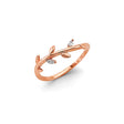 14K Yellow Gold Leaf Ring