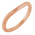 14K Gold Elongated Cushion Claw-Prong Three-Stone Natural Diamond Matching Band - Rose Gold