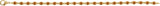 14K Gold Round Natural Citrine Line Bracelet - Yellow Gold - view 2