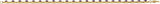 14K Gold Round Natural Amethyst Line Bracelet - Yellow Gold - view 4