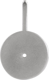 14K Gold Round Natural Peridot & Natural Diamond Zodiac Pendant - White Gold - view 3