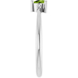 Platinum Trillion Natural Peridot & Natural Diamond Accented Ring - view 4