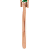 14K Gold Trillion Natural Emerald & Natural Diamond Accented Ring - Rose Gold - view 4