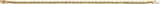 14K Gold Emerald Lab-Grown Blue Sapphire Bezel-Set Line Bracelet - Yellow Gold - view 5
