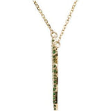 14K Gold Clover Necklace - view 2
