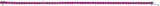 14K Gold Round Lab-Grown Ruby Line Bracelet – 3mm Stones - view 3