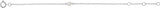 14K Gold Pearl Pearl Youth Birthstone Bracelet - White Gold - view 2