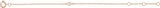 14K Gold Pearl Pearl Youth Birthstone Bracelet - Rose Gold - view 2