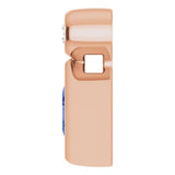 14K Gold Square Natural Tanzanite Bezel-Set Necklace or Slide Pendant - Rose Gold - view 8