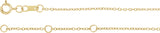 14K Gold Round Natural Multi-Gemstone Accented Bar Bracelet - Yellow Gold - view 3