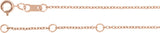 14K Gold Round Natural Multi-Gemstone Accented Bar Bracelet - Rose Gold - view 3
