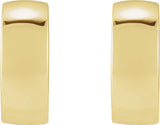 14K Gold Hinged Hoop Earrings No. 7 - view 2