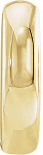 14K Gold Hinged Hoop Earrings VI - Yellow Gold