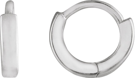 Platinum Hoop Earrings II