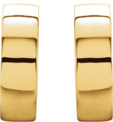 14K Gold Hinged Hoop Earrings No. 5 - view 2