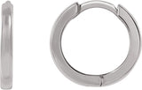 18K Gold Hoop Earrings
