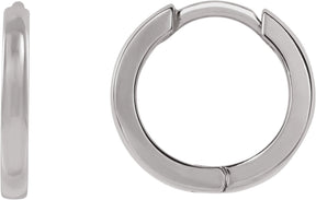 18K Gold Hoop Earrings