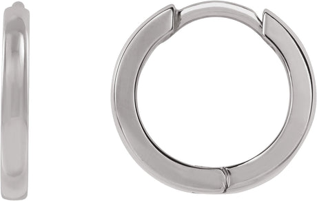 18K Gold Hoop Earrings