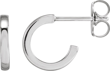 Platinum Hoop Earrings IV
