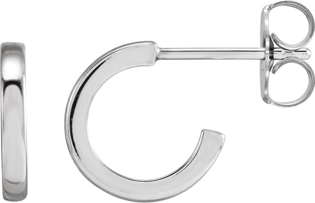 Platinum Hoop Earrings IV