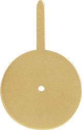 14K Gold Round Natural Aquamarine & Natural Diamond Zodiac Pendant - Yellow Gold - view 6