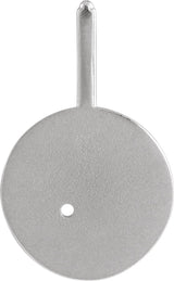 14K Gold Round Natural Blue Sapphire & Natural Diamond Zodiac Pendant - White Gold - view 6