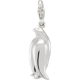 14K Gold Charming Animals Penguin Pendant - view 3