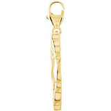 14K Gold Charming Animals Horse Pendant - view 2