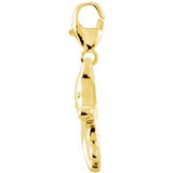 14K Gold Charming Animals Bear Pendant - view 2