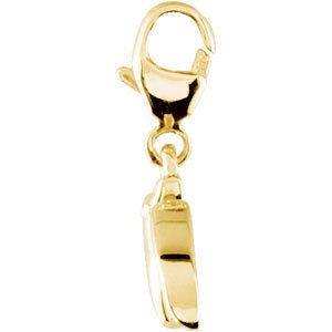 14K Gold Charming Animals Bat Pendant - view 2