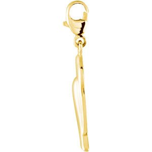 14K Gold Charming Animals Penguin Pendant - view 2