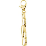 14K Gold Charming Animals Scottish Terrier Pendant - view 2