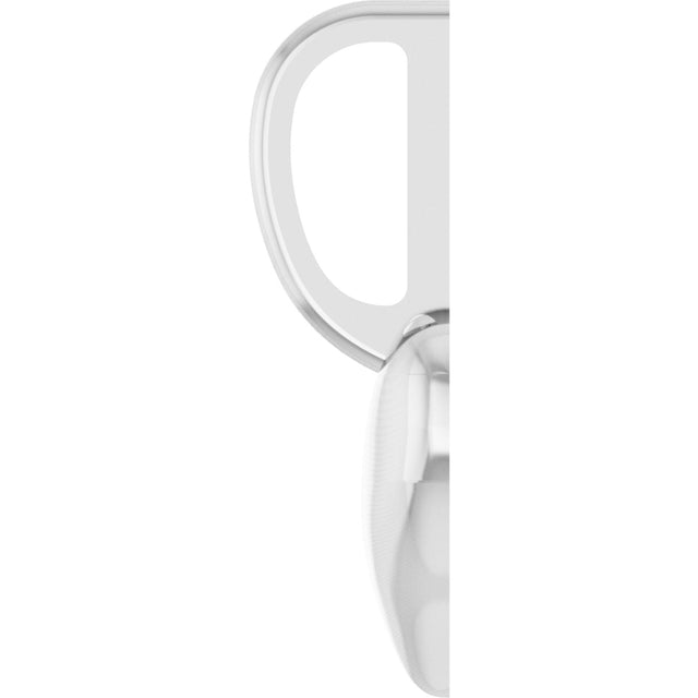 Platinum Puffed Heart Pendant - view 6