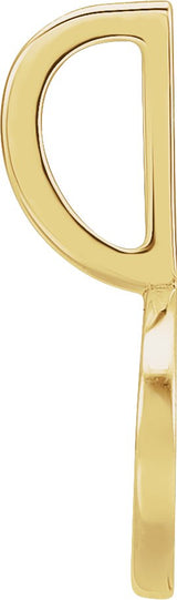 14K Gold Nana Pendant - Yellow Gold - view 4