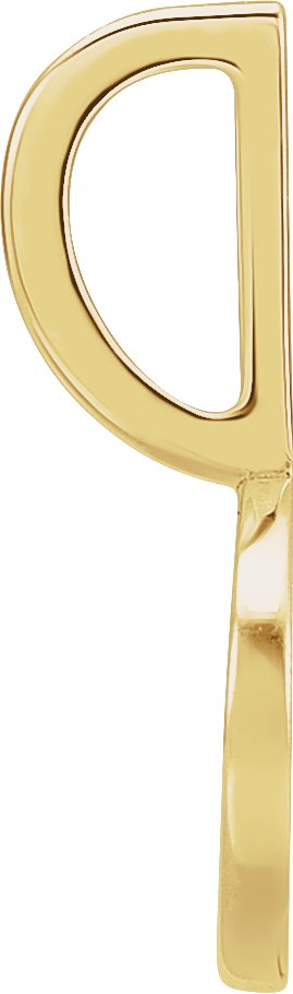 14K Gold Nana Pendant - Yellow Gold - view 4