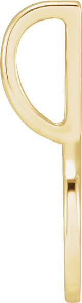 14K Gold Smiley Face Pendant - Yellow Gold - view 5