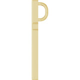 10K Gold Cross Necklace or Pendant - view 3