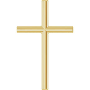10K Gold Cross Necklace or Pendant