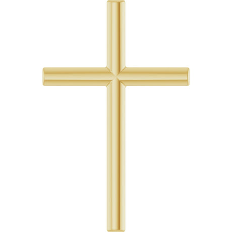 10K Gold Cross Necklace or Pendant