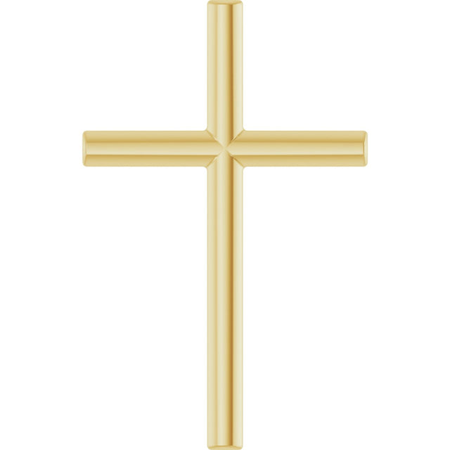 10K Gold Cross Necklace or Pendant