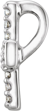 Platinum Round Natural Diamond Cross Necklace or Pendant – 0.07 CTW - view 4