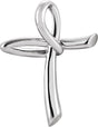 18K Gold Cross Pendant – 26x19.25mm