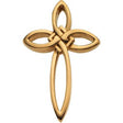 14K Gold Cross Pendant – 36.25x23.75mm - Yellow Gold